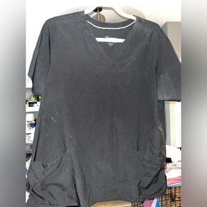 Wonder Wink scrub set black XL